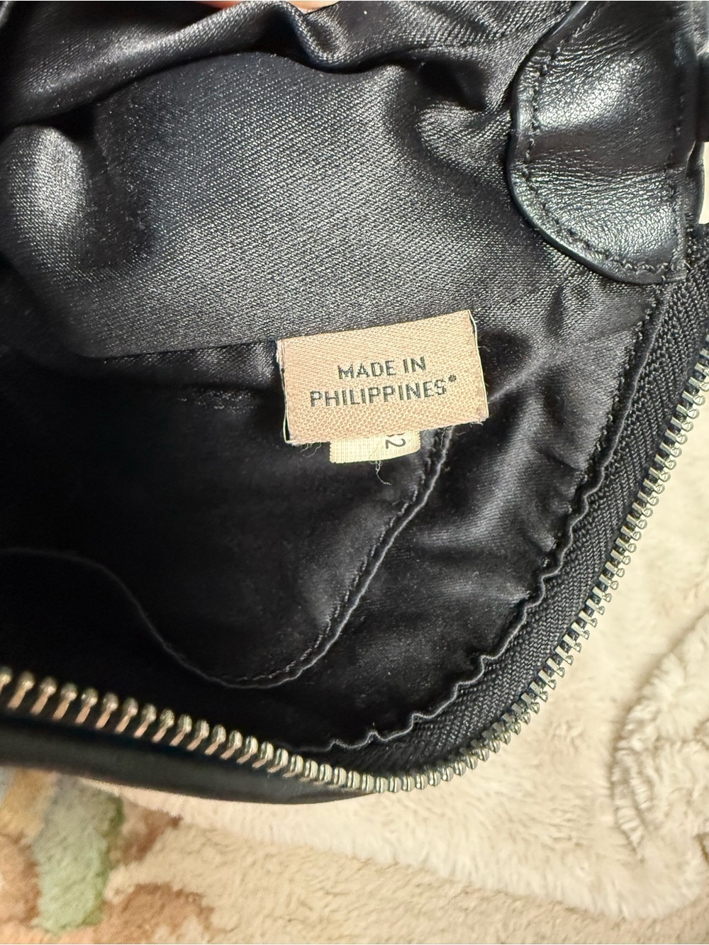 Coach Colette Adjustable Crossbody Bag Black Leather VGUC - Picture 5 of 8